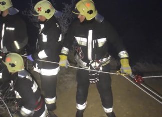 Seilrettung im Steinbruch: Feuerwehr rettet jungen Kletterer