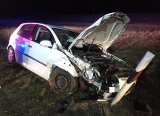 Crash auf der Hauptstraße 82 in Győrújbarát: Vollsperrung