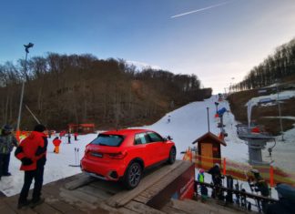 Ungarn kann auch Wintersport: Skiarena Eplény
