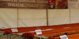 3200 Meter! Die längste Wurst Ungarns