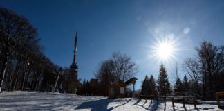 Weisses Naturschauspiel auf Ungarns höchstem Berg derzeit!