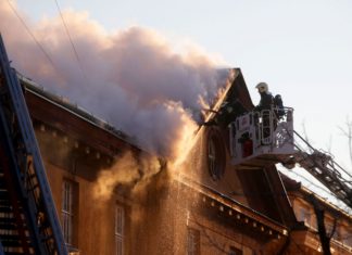 Feuer im Gefängnis Szekszárd!