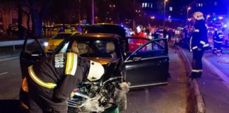 Schwerer Unfall auf der Váci-Straße in Budapest!
