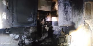 Küche in Vollbrand in Kőszeg!