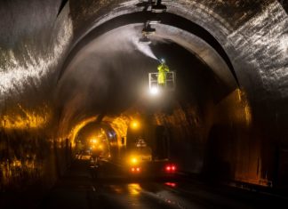 Frühjahrsputz für Budapester Tunnel