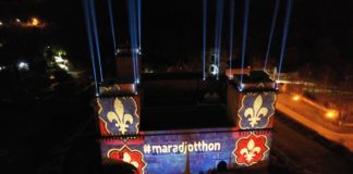 Burg von Diósgyőr sagt: Bleibt zuhause!