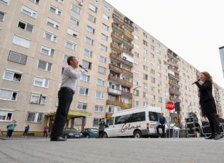 Abwechslung in den Wohnsiedlungen von Debrecen