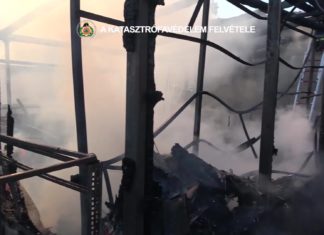 Feuer breitete sich aus: Nebengebäude brannten in Gyál