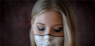 Schutzmaske im Lifestyle Stil