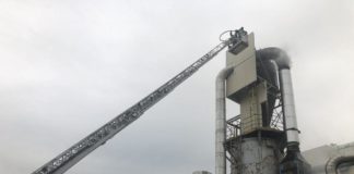 Holzwerk brannte in Szombathely