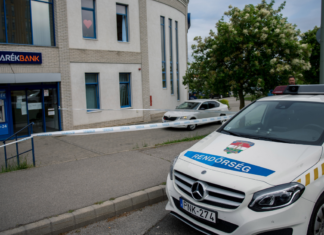 Bank in Pécs ausgeraubt!