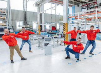 Aus der Not eine Tugend gemacht: Selbst entwickelte Handdesinfektionsgeräte bei Audi Hungaria