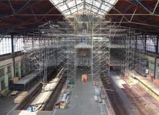 Renovierung des Budapester Westbahnhof