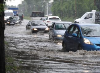 Teile von Budapest wieder unter Wasser!