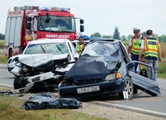 Frontalcrash bei Csávoly!