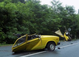 Spektakulärer Unfall bei Nemti