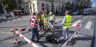 Budapest: Plötzlich war da ein großes Loch!