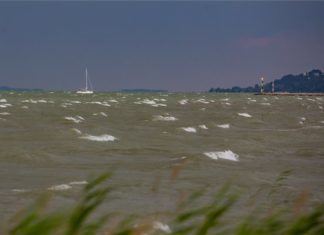 Momentaufnahme: Heftige Gewitter in Ungarn