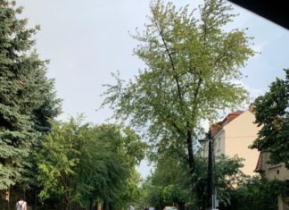 Unwetterwarnung Györ-Moson-Sopron! Strassen unter Wasser