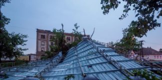 Soltvadkert: Sturm reisst Dach einer Mühle ab!