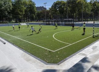 Neuer Sportpark im Városliget Budapest eröffnet