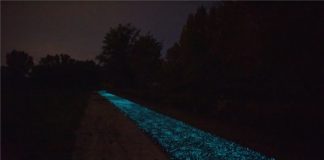 Beleuchteter Radweg wird entlang der Donau gebaut