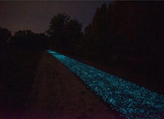 Beleuchteter Radweg wird entlang der Donau gebaut