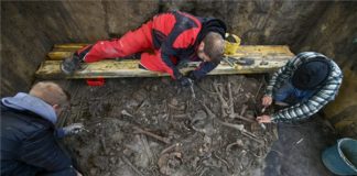 Bei Tiszafüred wurde ein Massengrab aus der Bronzezeit gefunden