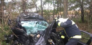 Schwerer Frontal-Unfall in der Nähe von Nyíregyháza