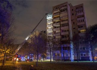 Budapest: Feuer im neunten Stock eines Wohnhauses