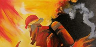 Künstlerische Dankbarkeit: Geschenk an die Feuerwehr