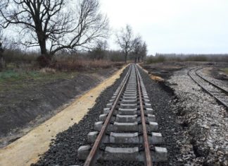 Die Schmalspurbahn in Balatonfenyves fährt zur Zeit nicht mehr