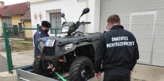 Der Katastrophenschutz unterstützt die Freiwilligen Rettungsorganisation