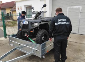 Der Katastrophenschutz unterstützt die Freiwilligen Rettungsorganisation