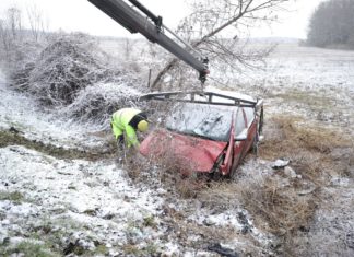 Tödlicher Unfall auf schneeglatter Strasse!
