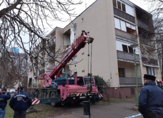 Explosion in Mehrfamilienhaus in Gyöngyös