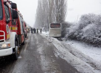 26 Wintereinsätze für Feuerwehr im Landkreis Heves