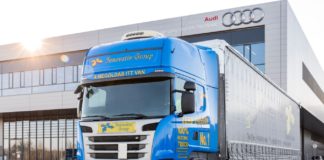 Audi Hungaria: Elektro-LKW in der Logistik