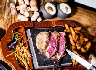 Hot Stone Steakhouse in Budapest