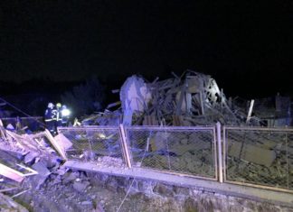 Hausexplosion in Mátranovák