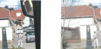 Kennen Sie den Mann? Foto vom Täter der Statuen-Beschädigung in Eger