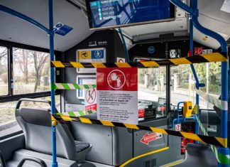 Vordere Türen der Busse ab heute geschlossen in Ungarn!