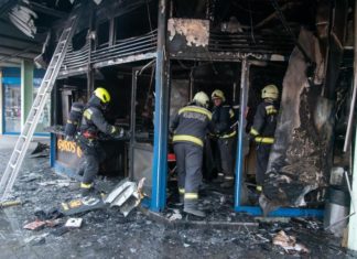 Döner Schnellrestaurant in Budapest explodiert!