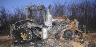 Traktorbrand in Szécsénke