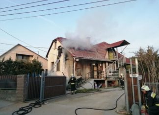 Mehrfamilienhausbrand in Tata