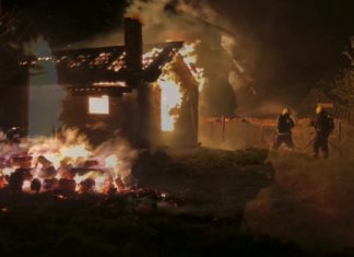 Feuerpeitsche: Starker Wind erschwerte Löscharbeiten