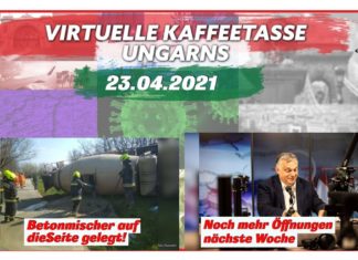 Virtuelle Kaffeetasse Ungarns am 23.04.2021