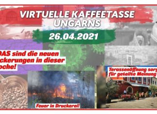 Virtuelle Kaffeetasse Ungarns am 26.04.2021