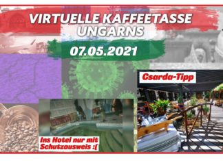 Virtuelle Kaffeetasse Ungarns am 07.05.2021