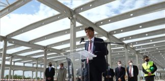 Airbus-Werk in Gyula wird gebaut